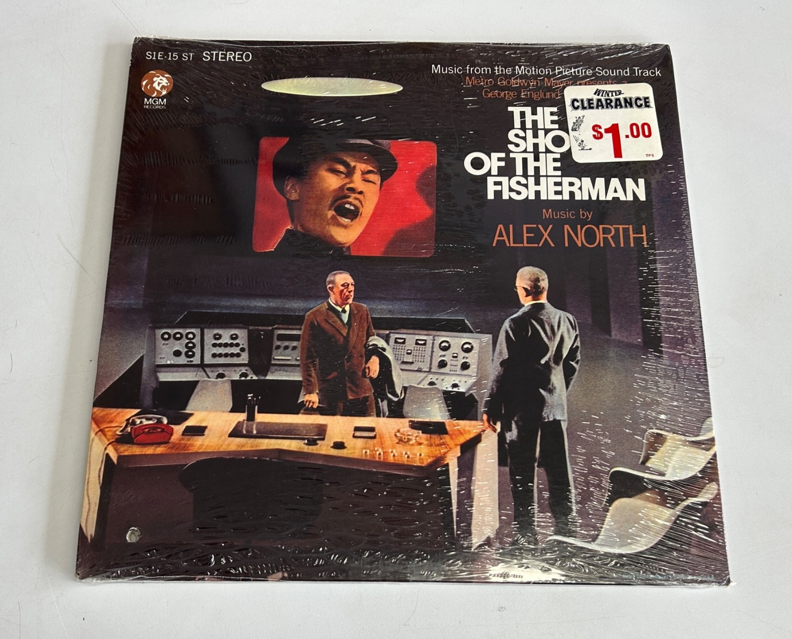 Alex North – The Shoes Of The Fisherman (LP 1968 Gatefold MGM) SEALED