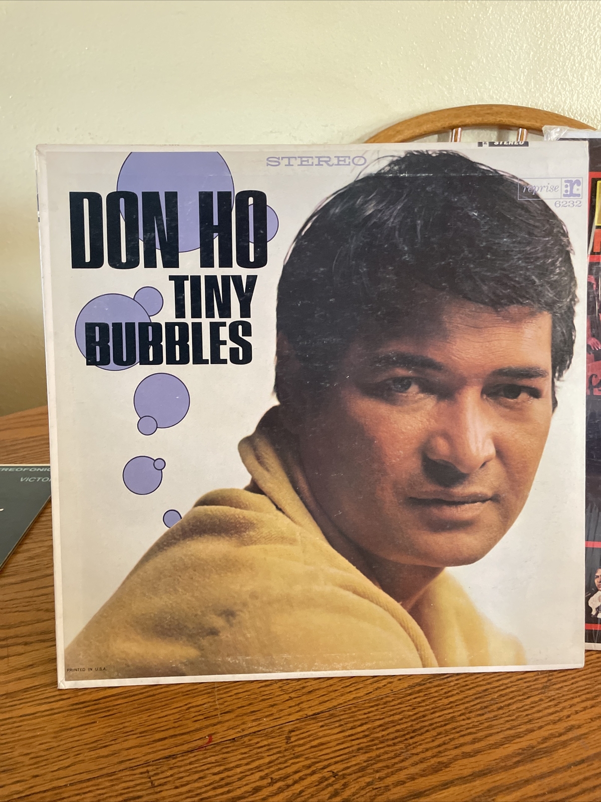 2-Don Ho LP’s (1)AGAIN-Recorded Live In Hawaii 1968 RS-6189 VG/TINY BUBBLES LOOK