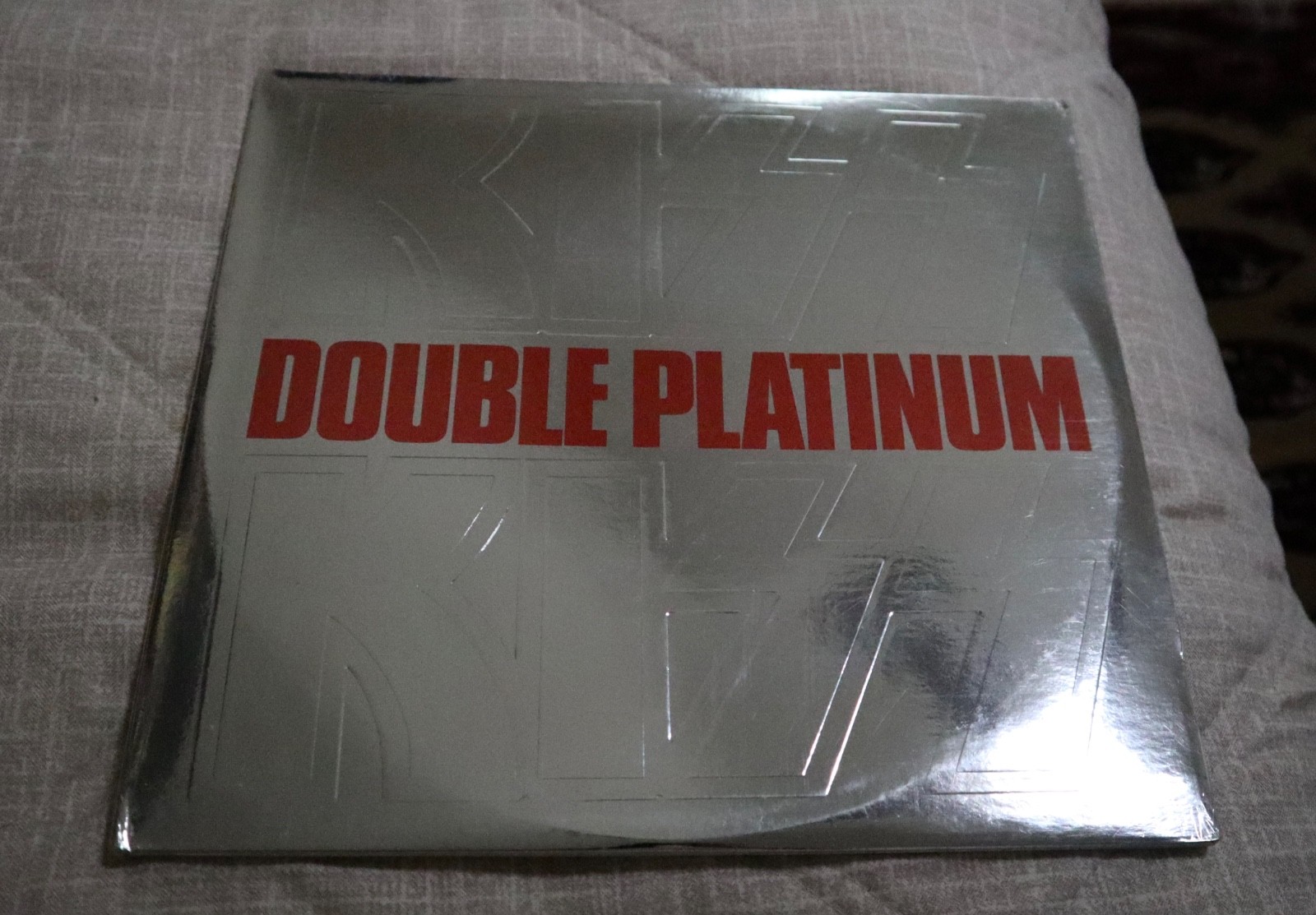 KISS Double Platinum ORIGINAL 1978 FIRST PRESSING FACTORY SEALED W/HYPE STICKER!