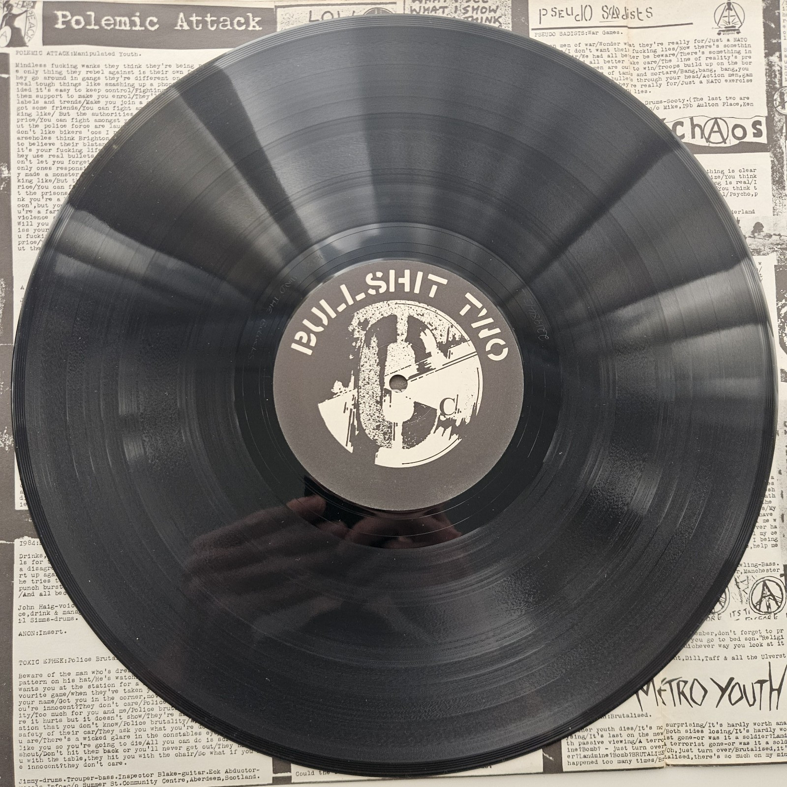 Various – Bullshit Detector Two Vinyl 2xLP Double Album Crass Records 221984/3