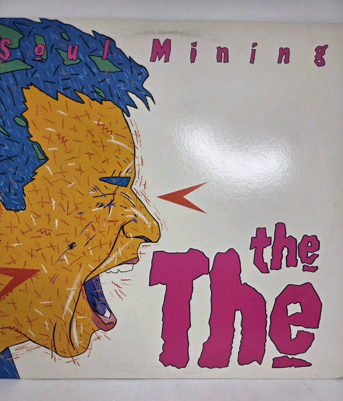 The The Soul Mining 1984 Post-punk synth-pop LP Record Vinyl VG CBS Epic