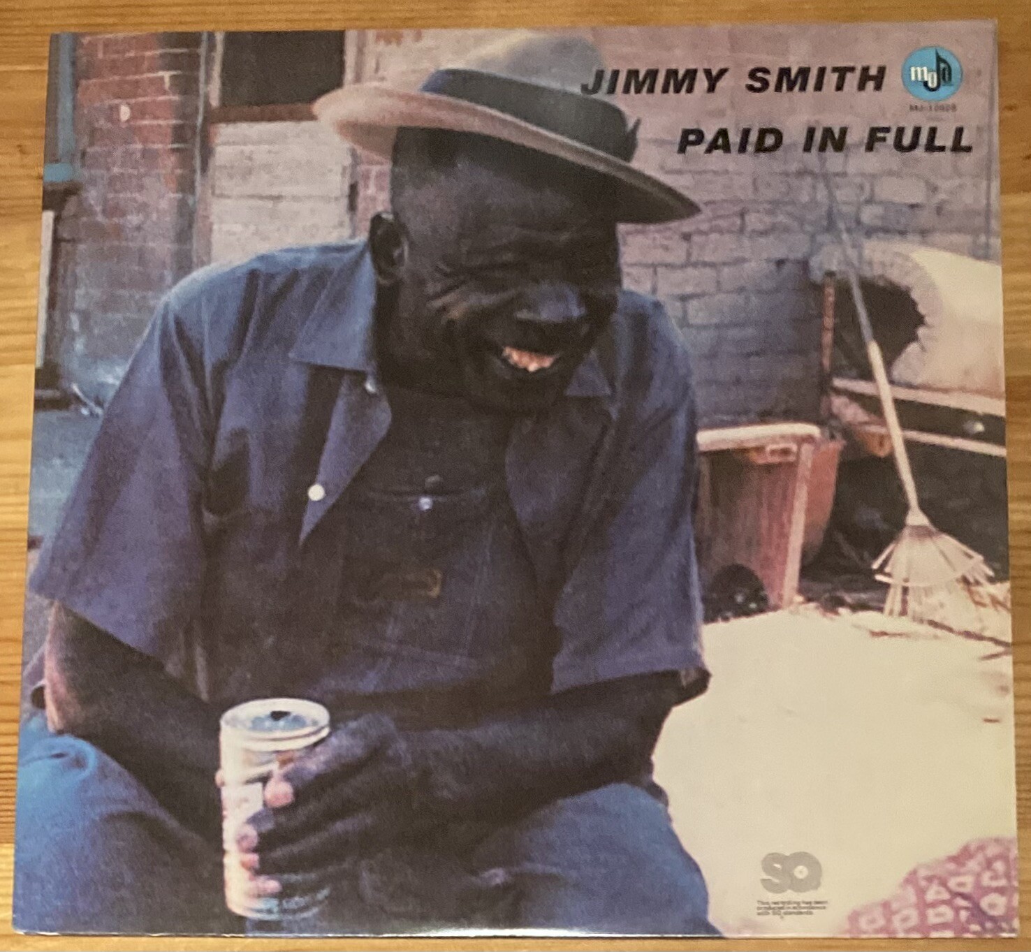 Paid in Full Jimmy Smith Vinyl LP Record 2010 Reissue