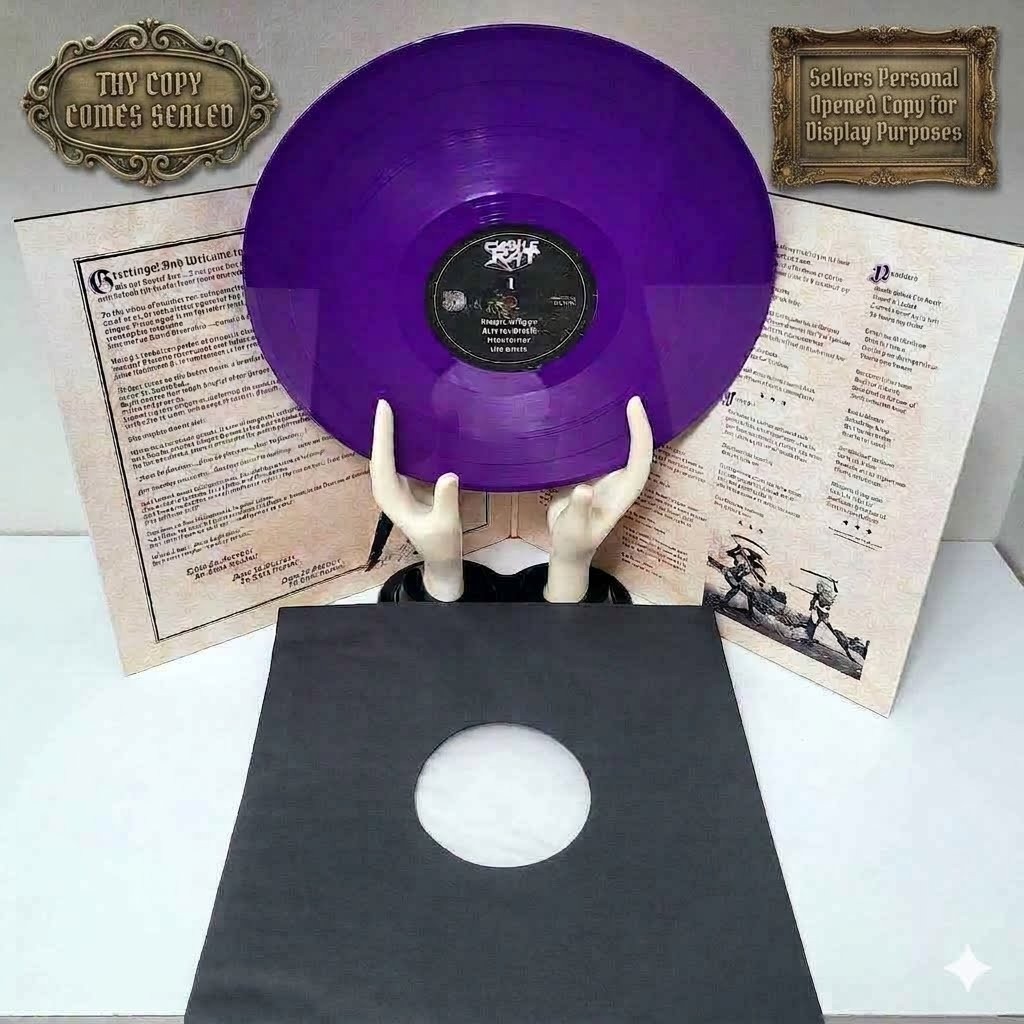 Castle Rat Into The Realm LP 1st PRESS FACTORY SEALED Deluxe Heavy Gatefold 180g