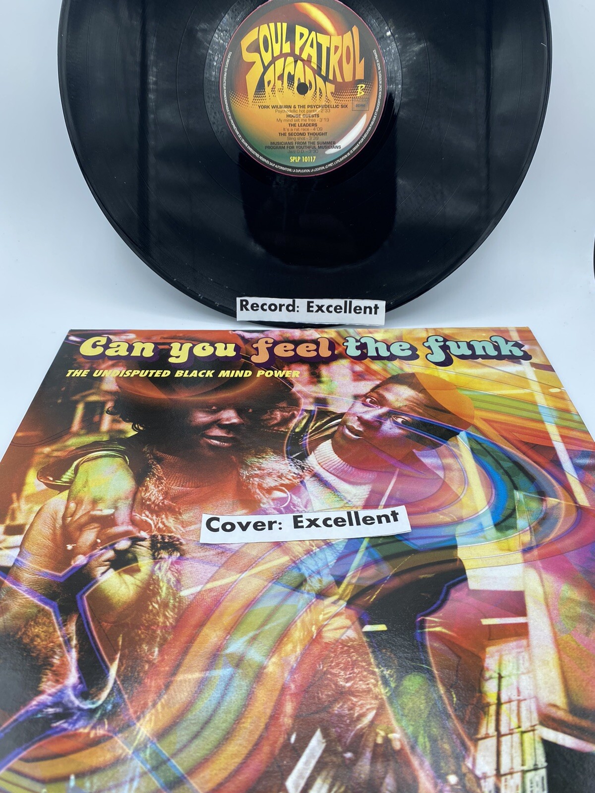 33 LP Vinyl Record, can you feel the funk, compilation, soul patrol records, ex
