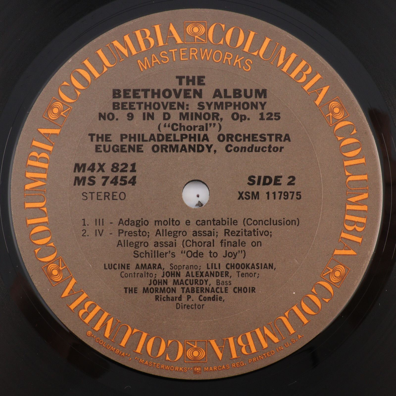 The Beethoven Album – Bernstein, Ormandy, Condie – 4x LP Record Box Set M4X 821
