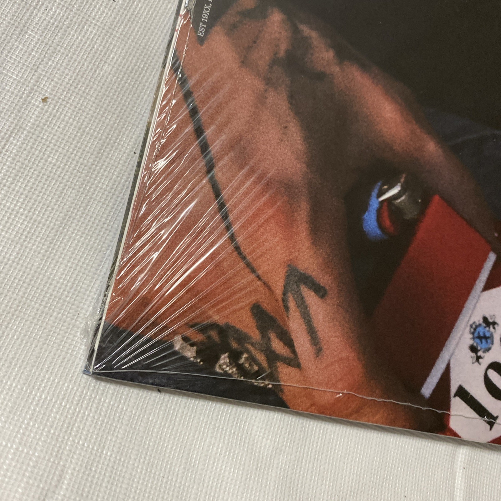 Machine Gun Kelly MGK – Lost Americana Red Vinyl SIGNED INSERT Autographed