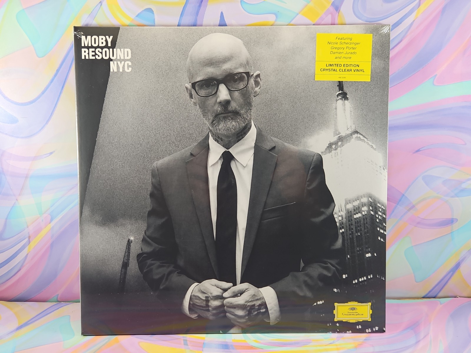 Moby – Resound NYC (2xLP Record) New Sealed, Crystal Clear, 4863399