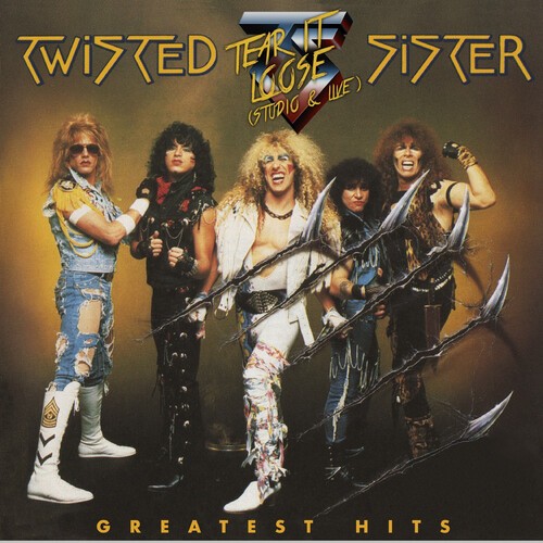 Twisted Sister – Greatest Hits [New Vinyl LP] Clear Vinyl, Ltd Ed, Red, Annivers