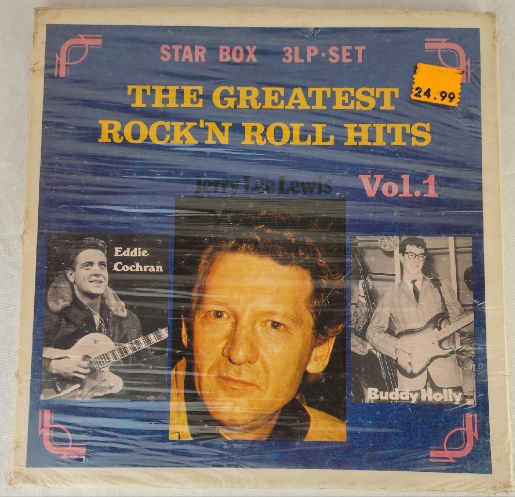 New Sealed Star Box The Greatest Rock’n Roll Hits Vol. 1 3-LP Set
