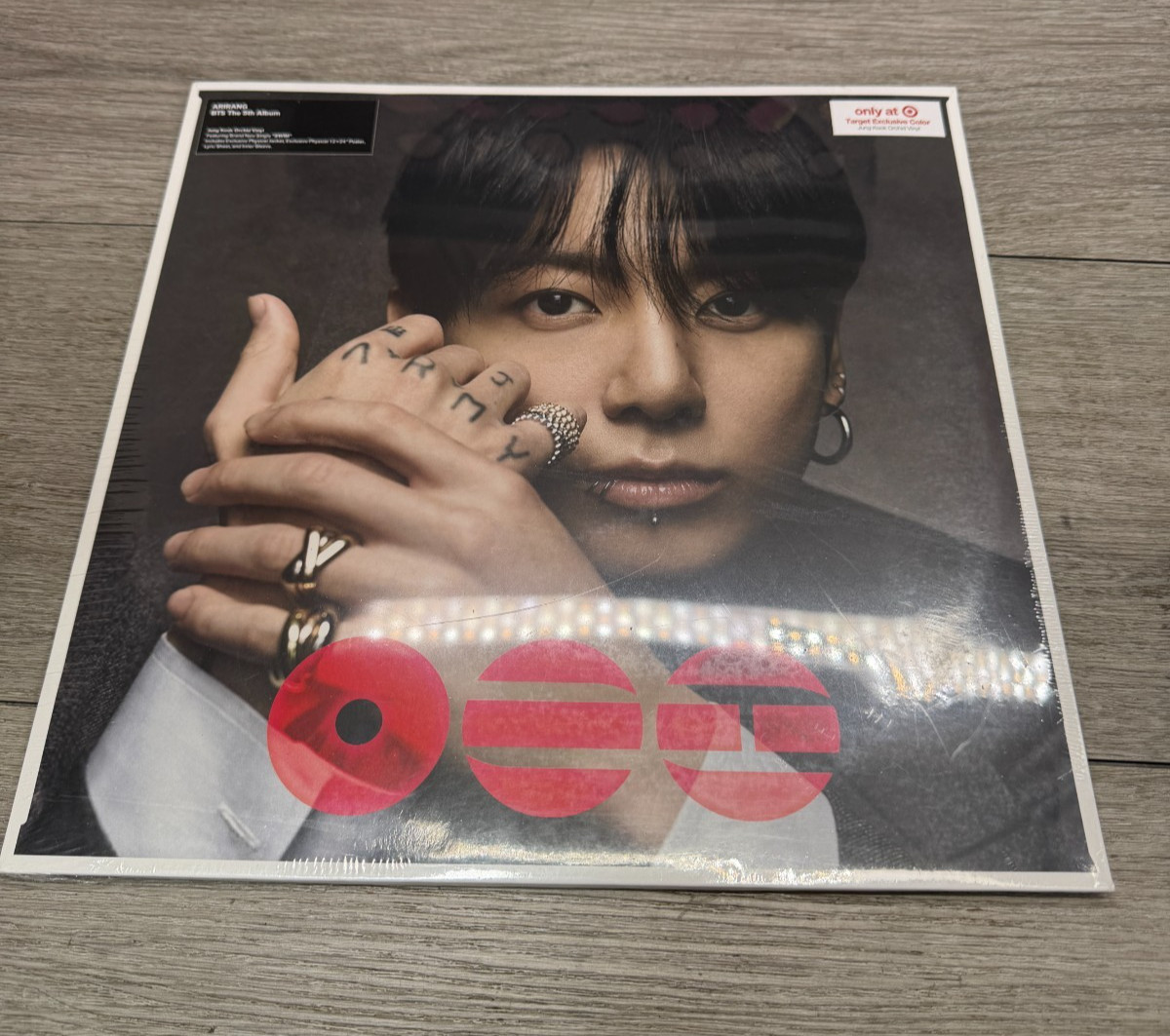 BTS ARIRANG THE 5TH ALBUM K POP (GROUP RED) (Target Exclusive, Vinyl) LIMITED