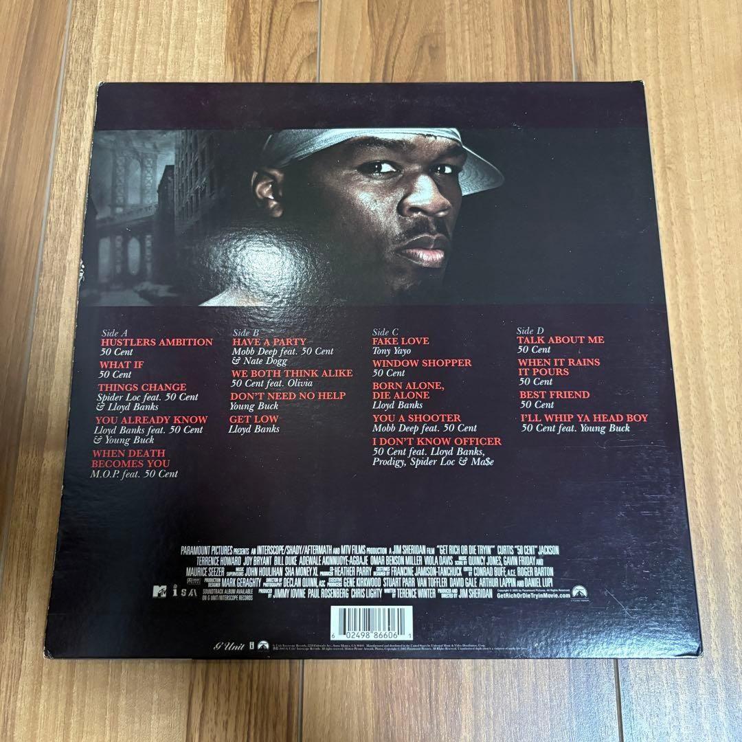 50 Cent Get Rich Or Die Tryin’ Ost 2LP Vinyl