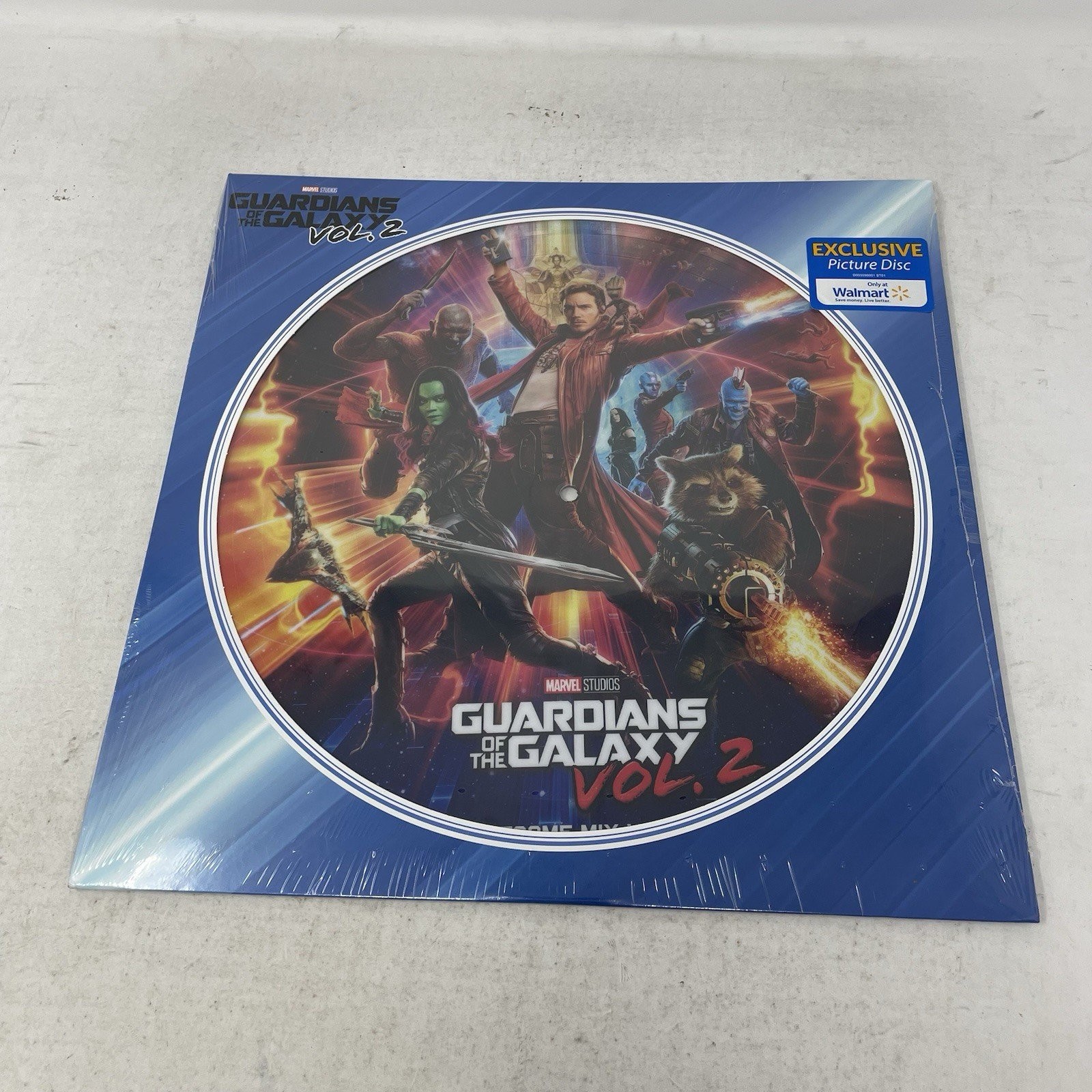 Marvel Studios Guardians Of The Galaxy Vol 2 Picture Disc Vinyl LP Record *Read*