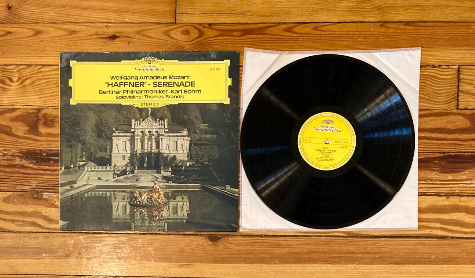 Mozart, Berliner Philharmoniker: “Haffner” Serenade LP Vinyl UK Stereo NM/VG+