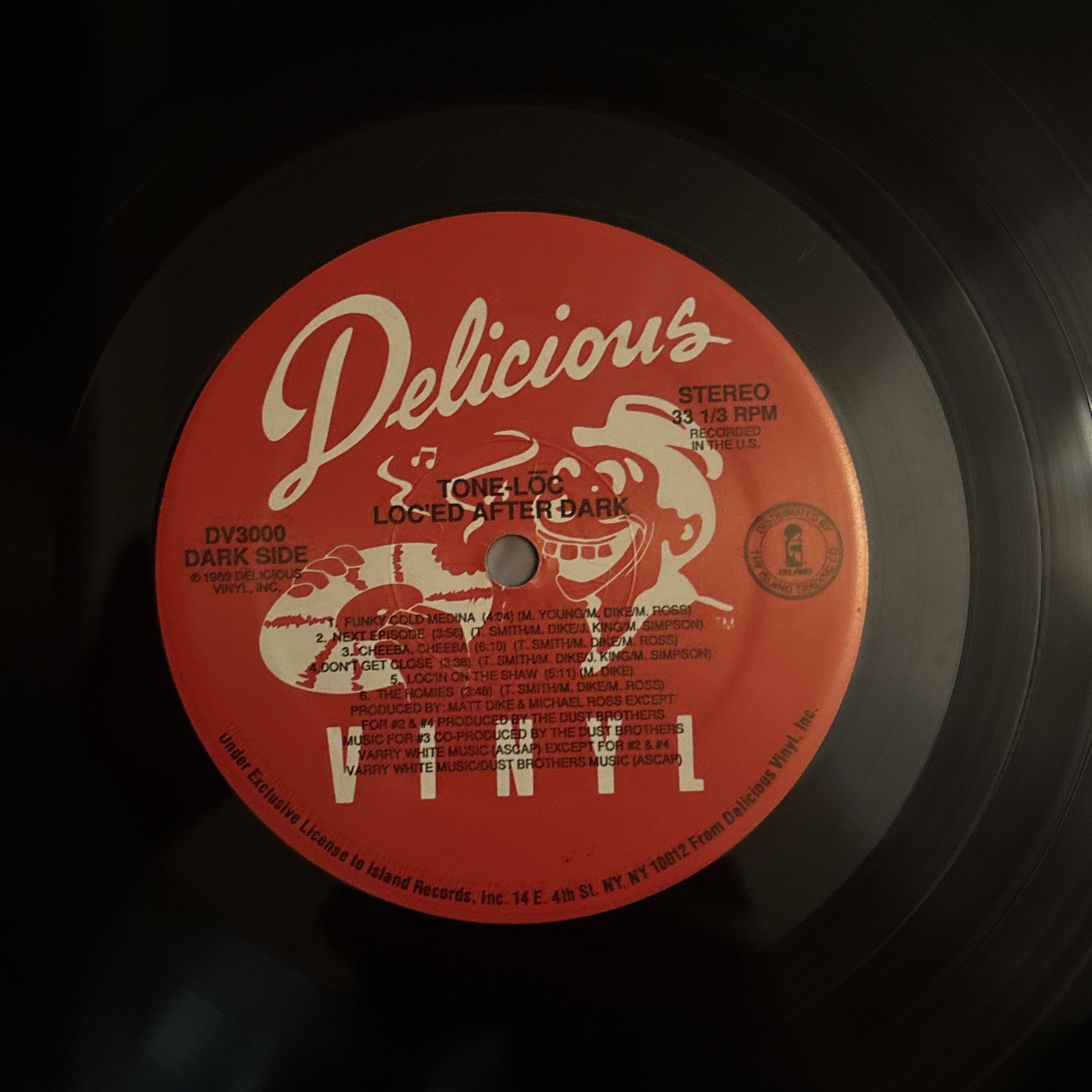 Tone-Loc | Loc-Ed After Dark | Vinyl Record LP