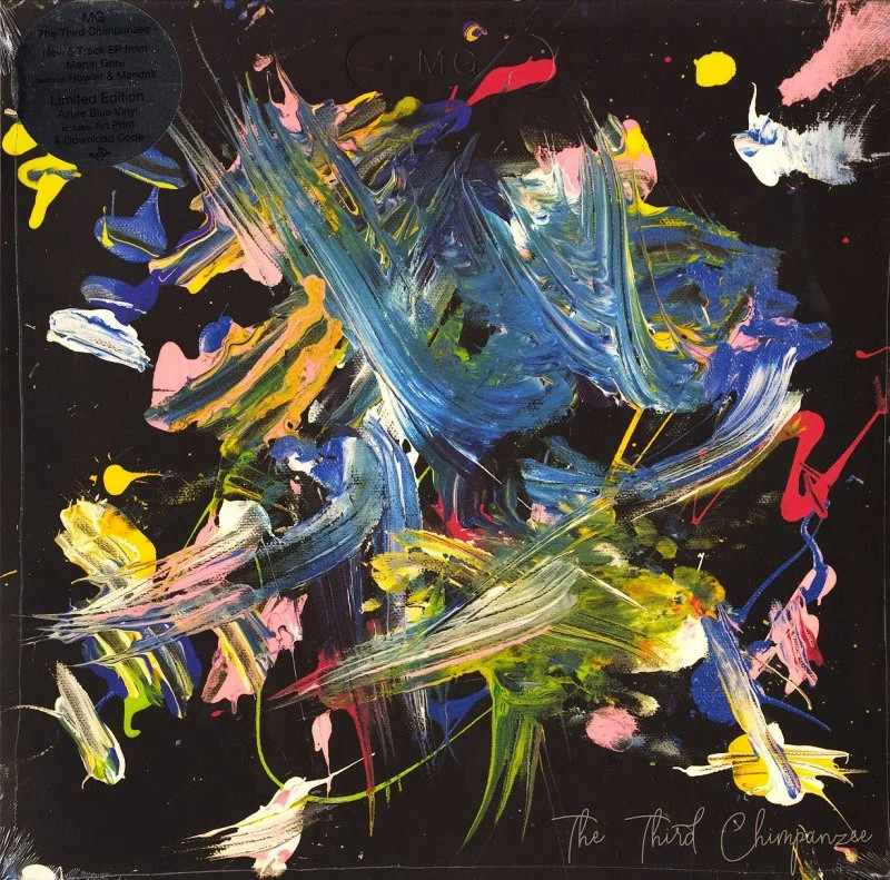 Martin Gore of Depeche Mode – The Third Chimpanzee – Blue Colored Vinyl, EP NEW