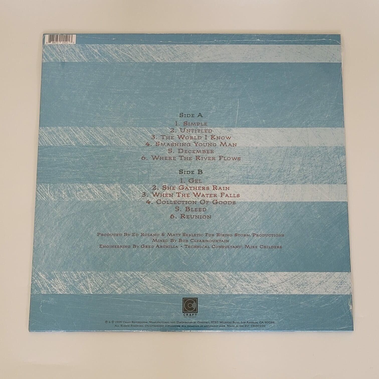 NEW Collective Soul ~Self Titled~ 1st Press Vinyl LP 25th Anniversary Remastered