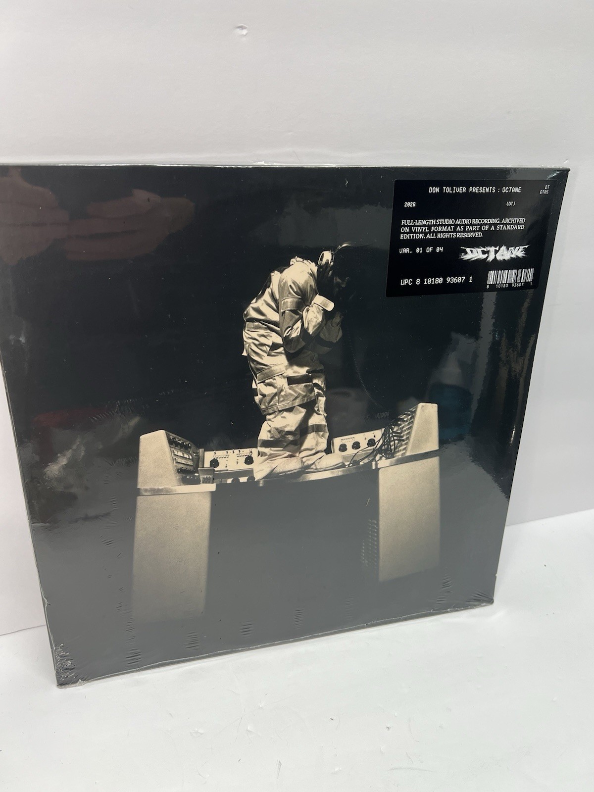Don Toliver Octane Signed ✍️ Autographed COVER 2LP Black Vinyl Limited NEW