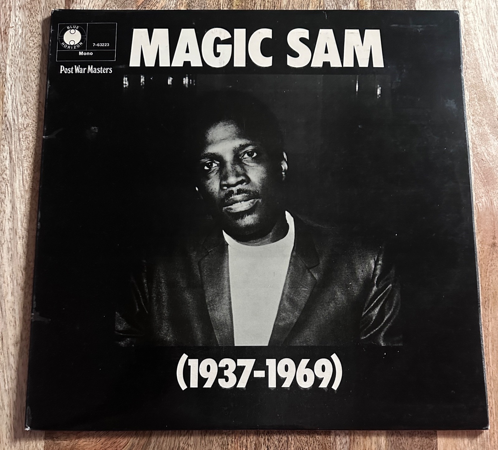 MAGIC SAM – 1937-1969 – UK 1st Press Mono Blues LP A1/B1 BLUE HORIZON EX+