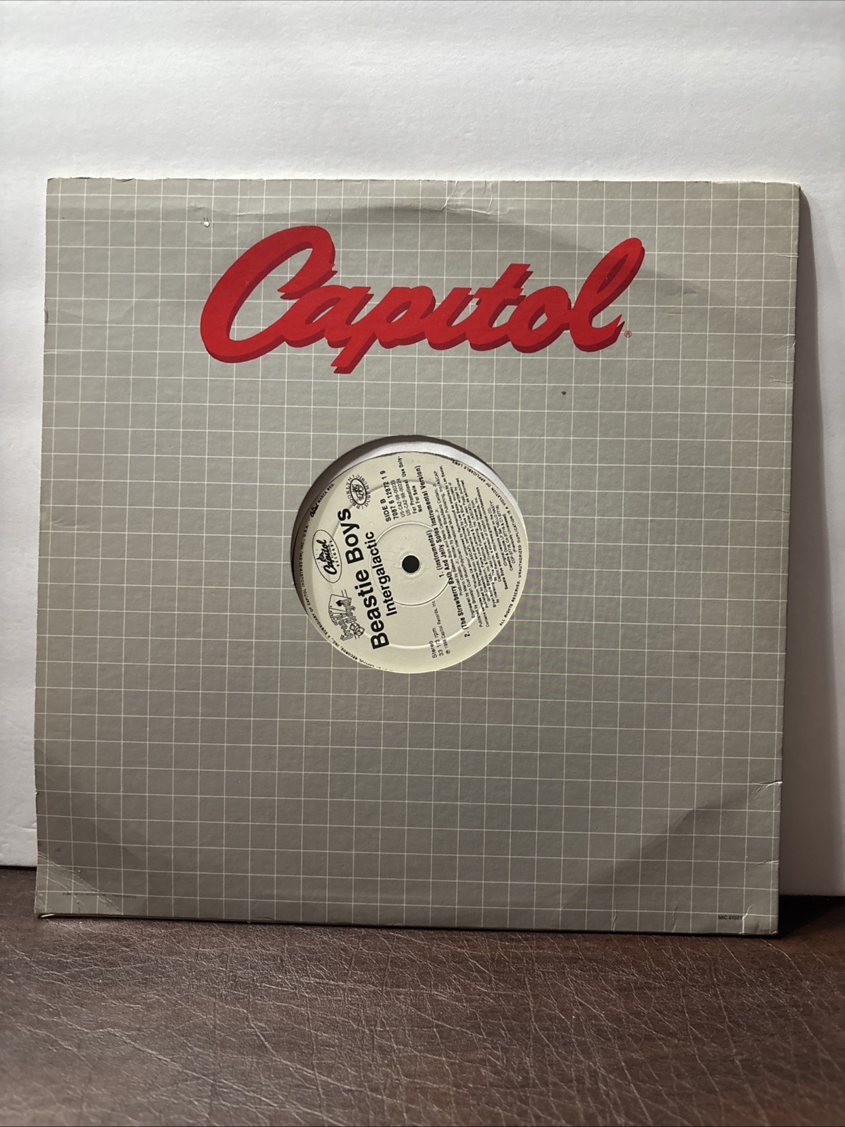 Beastie Boys – Intergalactic (Remix) 12” White Label Promo /1998 GRAND ROYAL