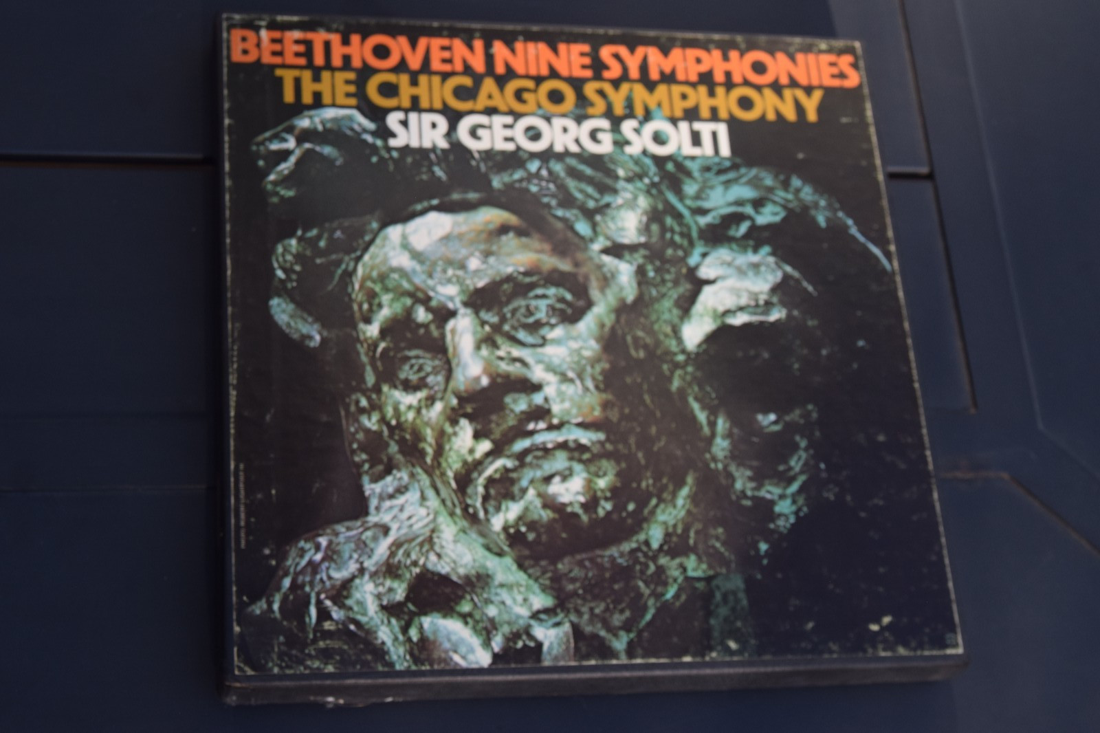“Beethoven Nine Symphonies” Sir Georg Solti/Chicago Pristine 9 LP’s