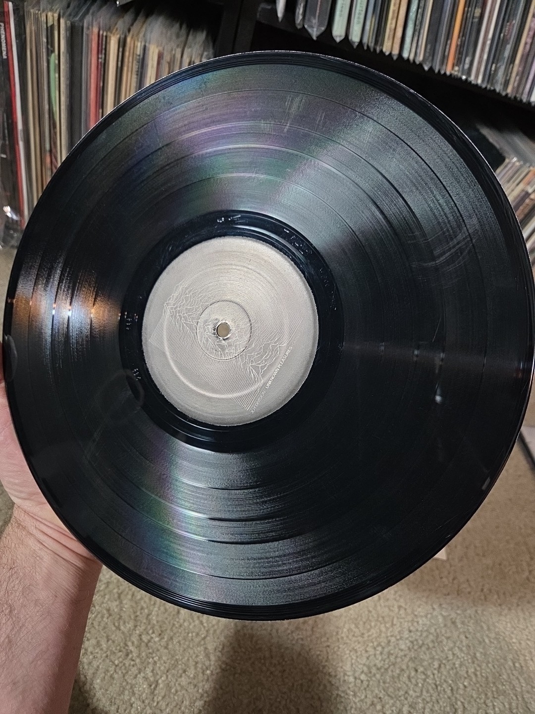 Joy Division Unknown Pleasures Lp Vinyl 1980 UK ‘Smooth’ Press Shrink/Hype EX