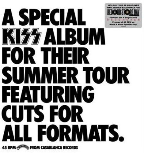 Kiss – A Special KISS Tour Album (RSD Exclusive, 45 RPM, Black & White Splatter