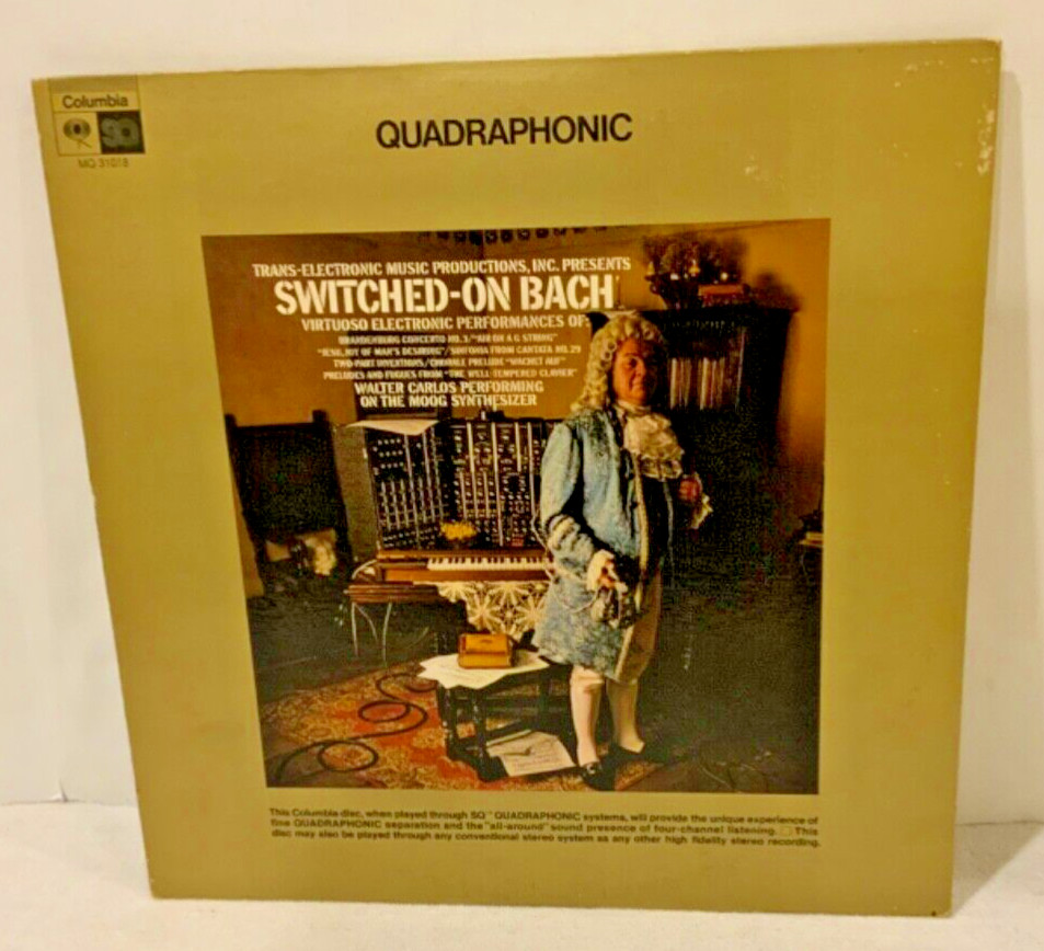 Trans-Electronics Music Productions Switched On Bach – 12” LP Quad MQ-31018