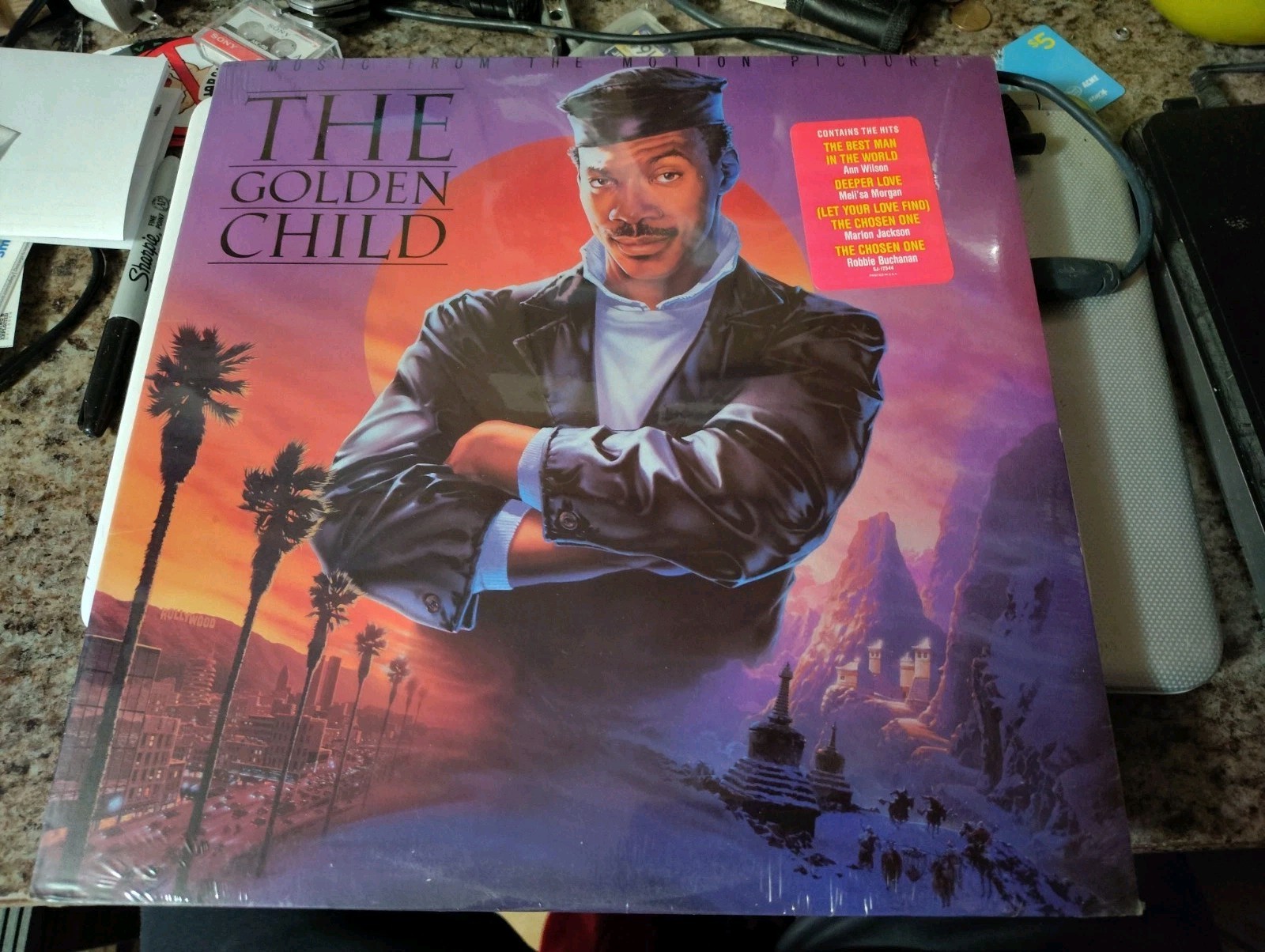 The Golden Child [1986] Vinyl LP Electronic Rock Soundtrack Capitol