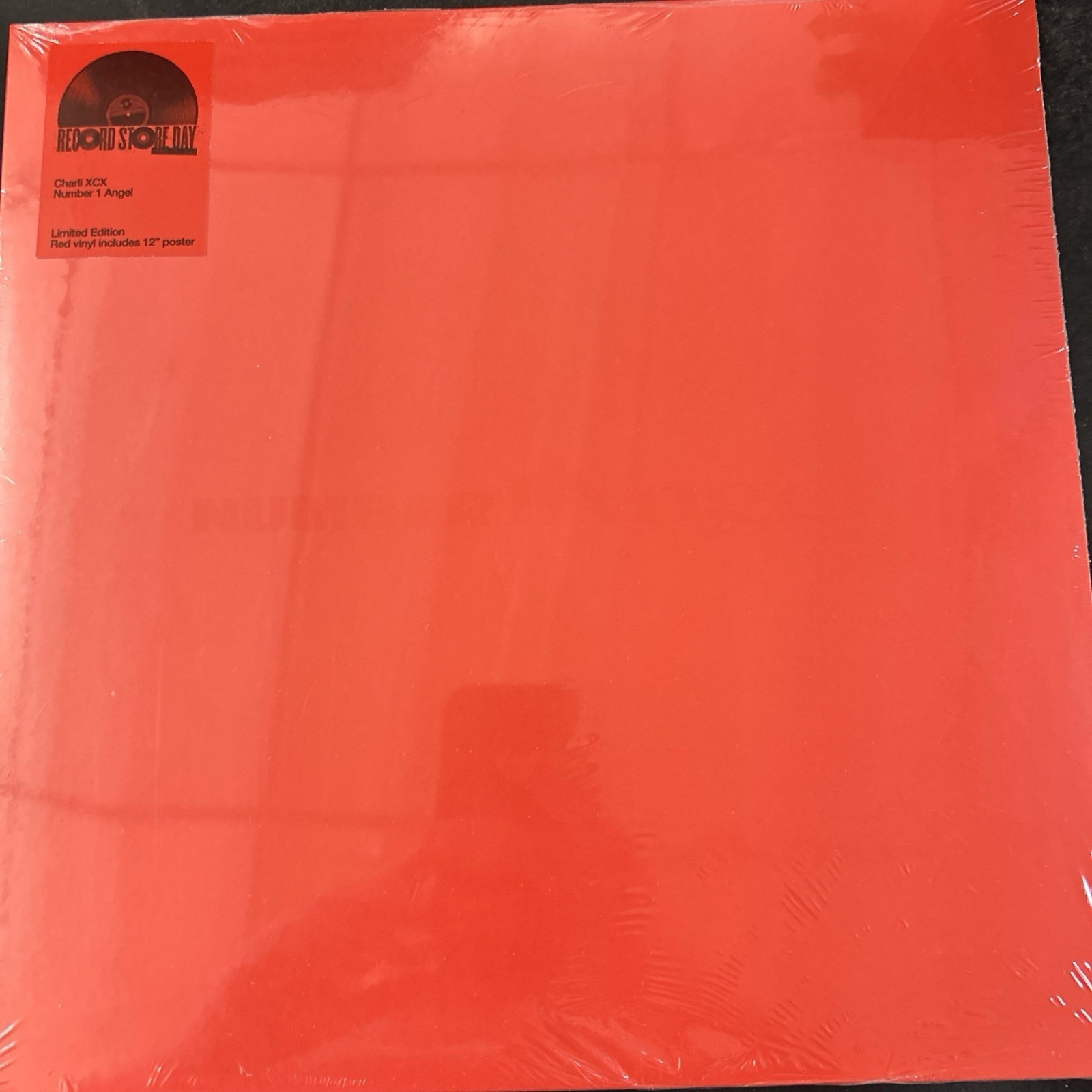 CHARLIE XCX Number 1 Angel RSD 2025 LP sealed RED VINYL Record NEW