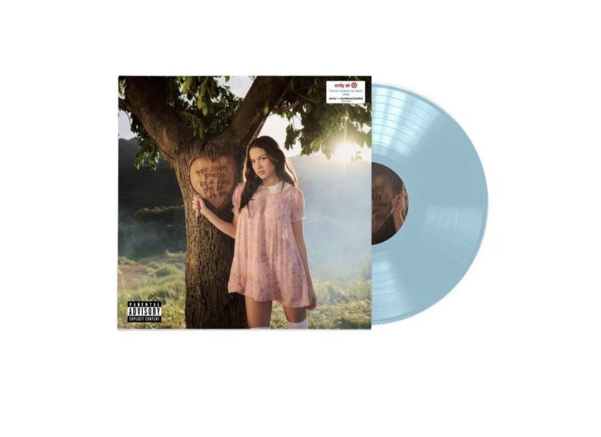 Olivia Rodrigo – you seem pretty sad for a girl so in love – Target Blue Vinyl