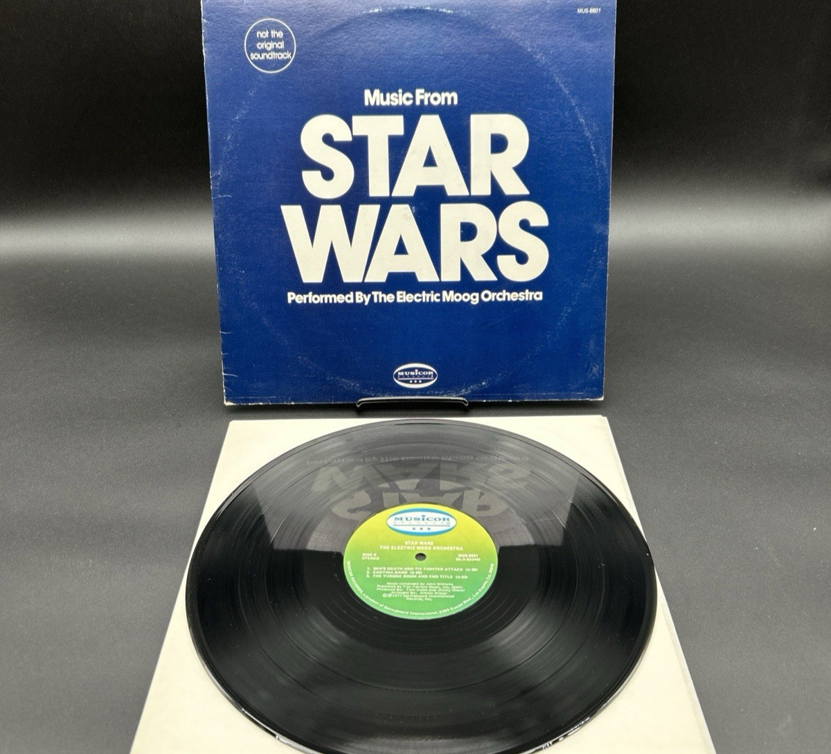 Music from Star Wars Performed By The Electric Moog Orchestra 1977 – Free Ship!