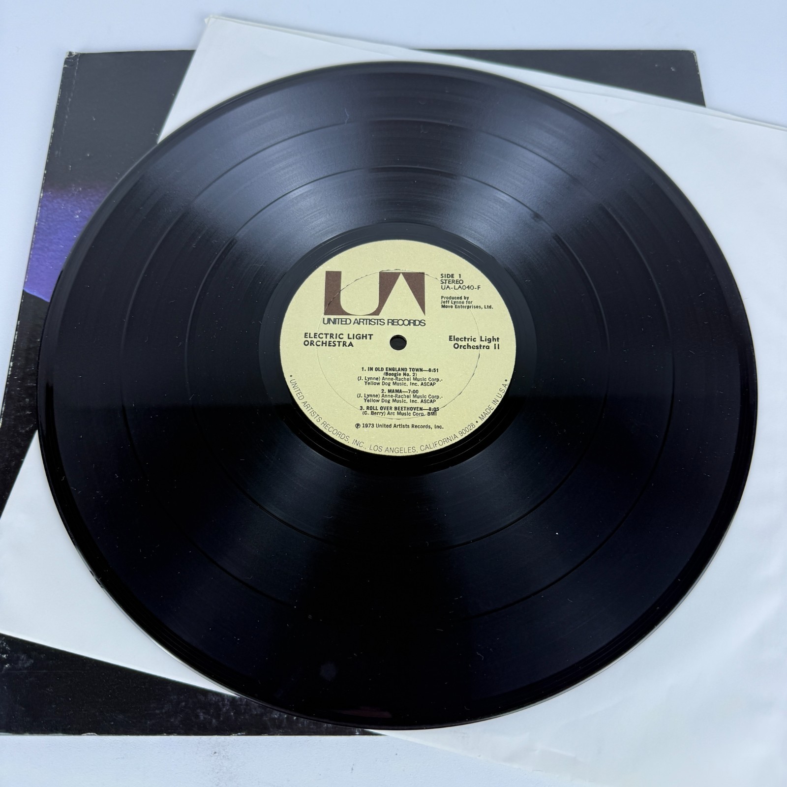 Electric Light Orchestra II ELO 1973 Vinyl LP UA-LA040-F Jeff Lynne