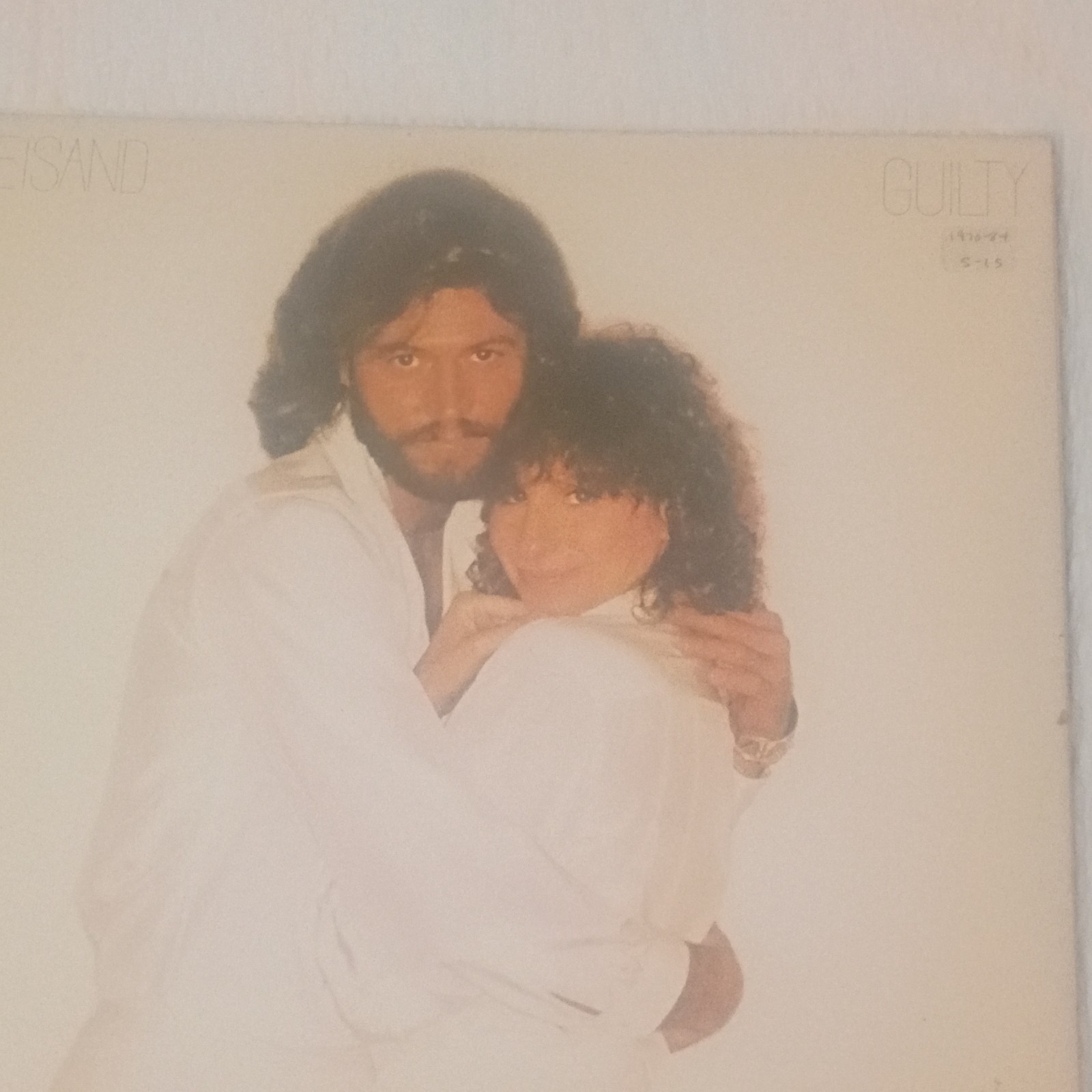 Barbra Streisand Guilty Columbia 12″ Vinyl LP Pop Record Cardboard Sleeve