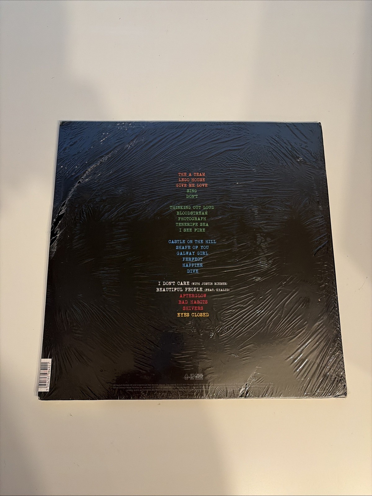 Ed Sheeran – +-=÷× Tour Collection Brand New Factory Sealed Vinyl LP Blue READ