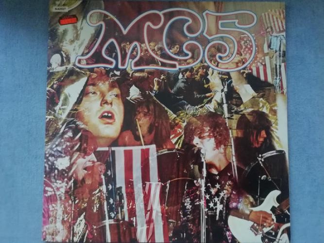 MC5 – Kick Out The Jams – LP, Album, RE, Gat – 1977 – Elektra, Elektra
