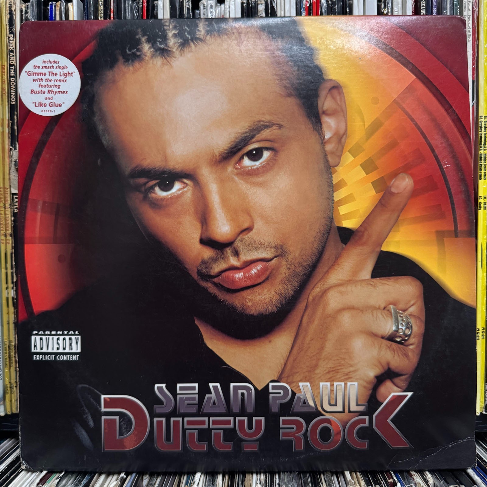 SEAN PAUL – DUTTY ROCK (VINYL 2LP) 2002!! RARE!! SASHA + BUSTA RHYMES + RAHZEL