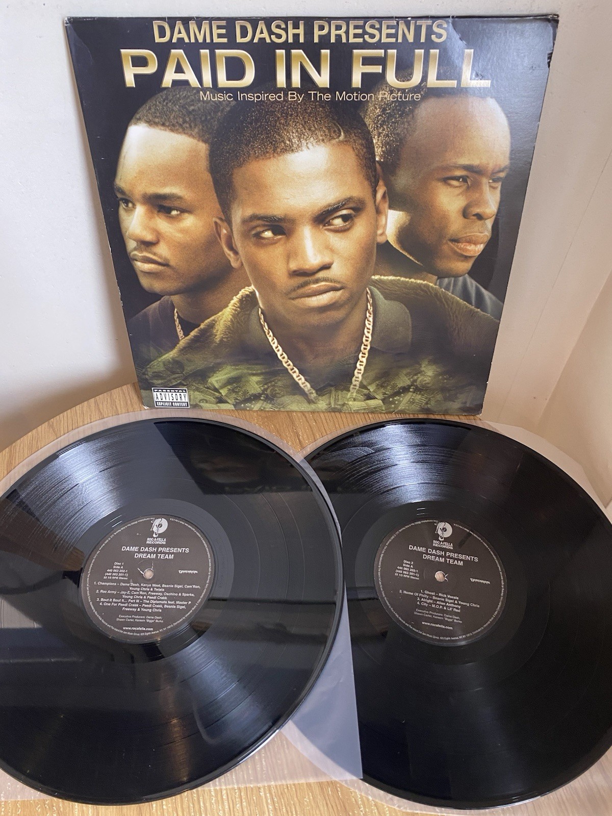 【PROMO】Dame Dash Paid In Full Soundtrack 2LP Vinyl 440 063 202-1