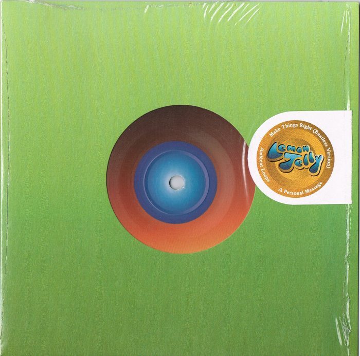 LEMON JELLY Make Things Right (Beatless Version) 7″ Vinyl UK NEW IFXLS211J