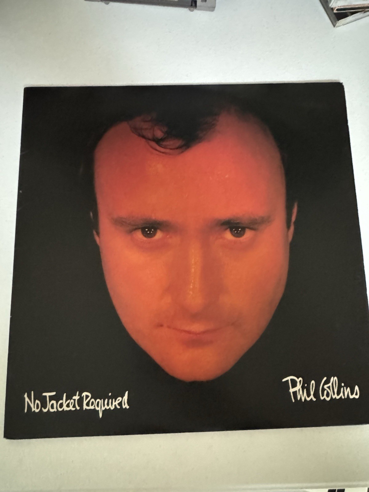 Phil Collins No Jacket Required 1985 Atlantic 12″ Black Vinyl LP Stereo