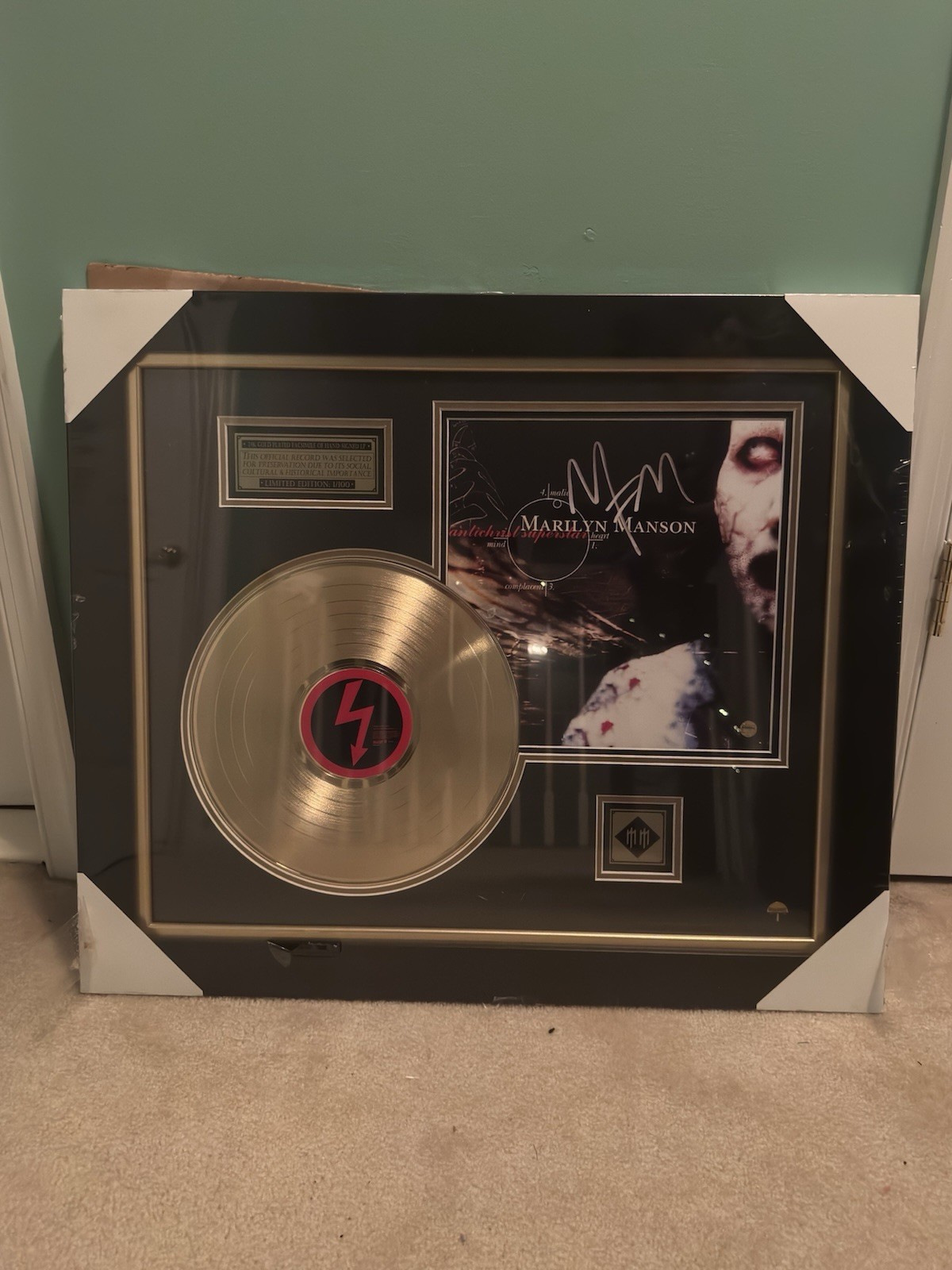 Antichrist Superstar by Marilyn Manson (Vinyl, 1996)