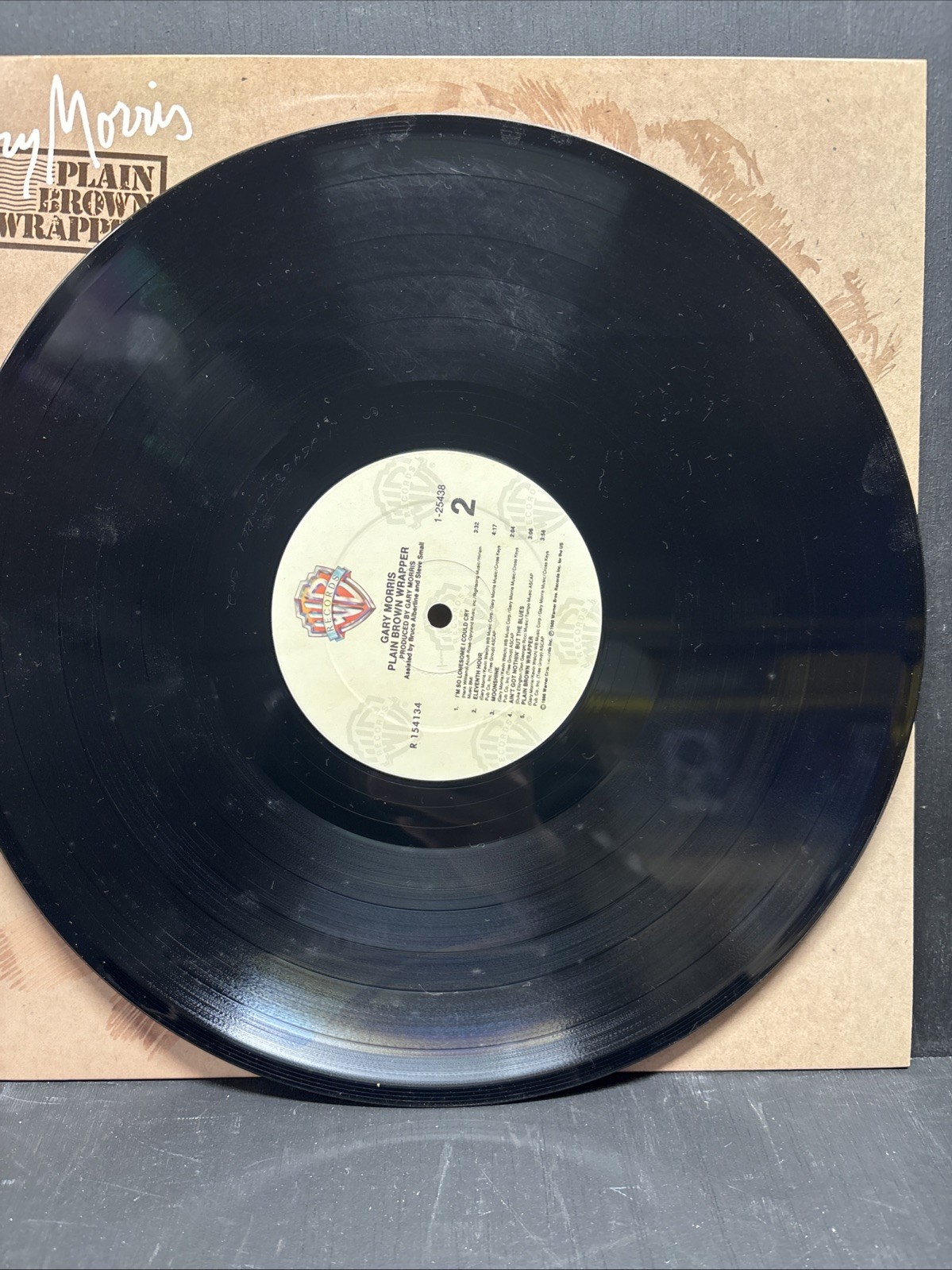 Gary Morris – Plain Brown Paper – Vinyl Record LP – “dd”