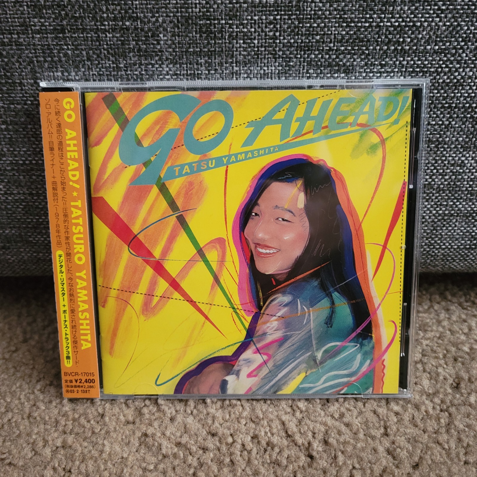 Tatsuro Yamashita – “Go Ahead” CD Album City Pop