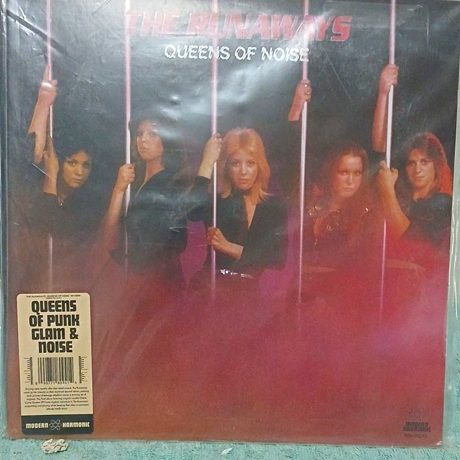 The Runaways Queens of Noise 1977 Modern Harmonic Rock Vinyl LP Record