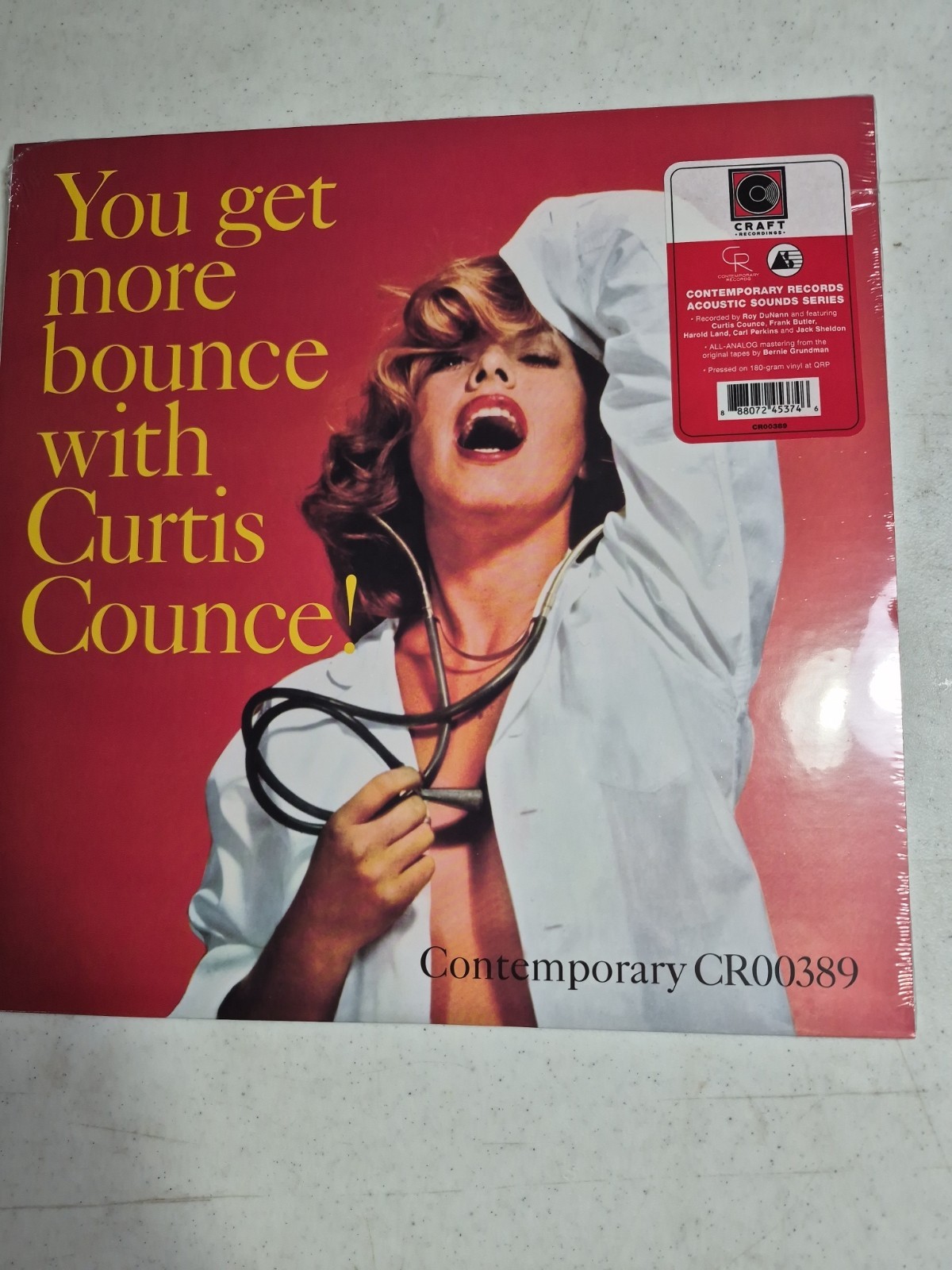 Curtis Counce Group-You Get More Bounce with Curtis Counce! 180 g Vinyl LP