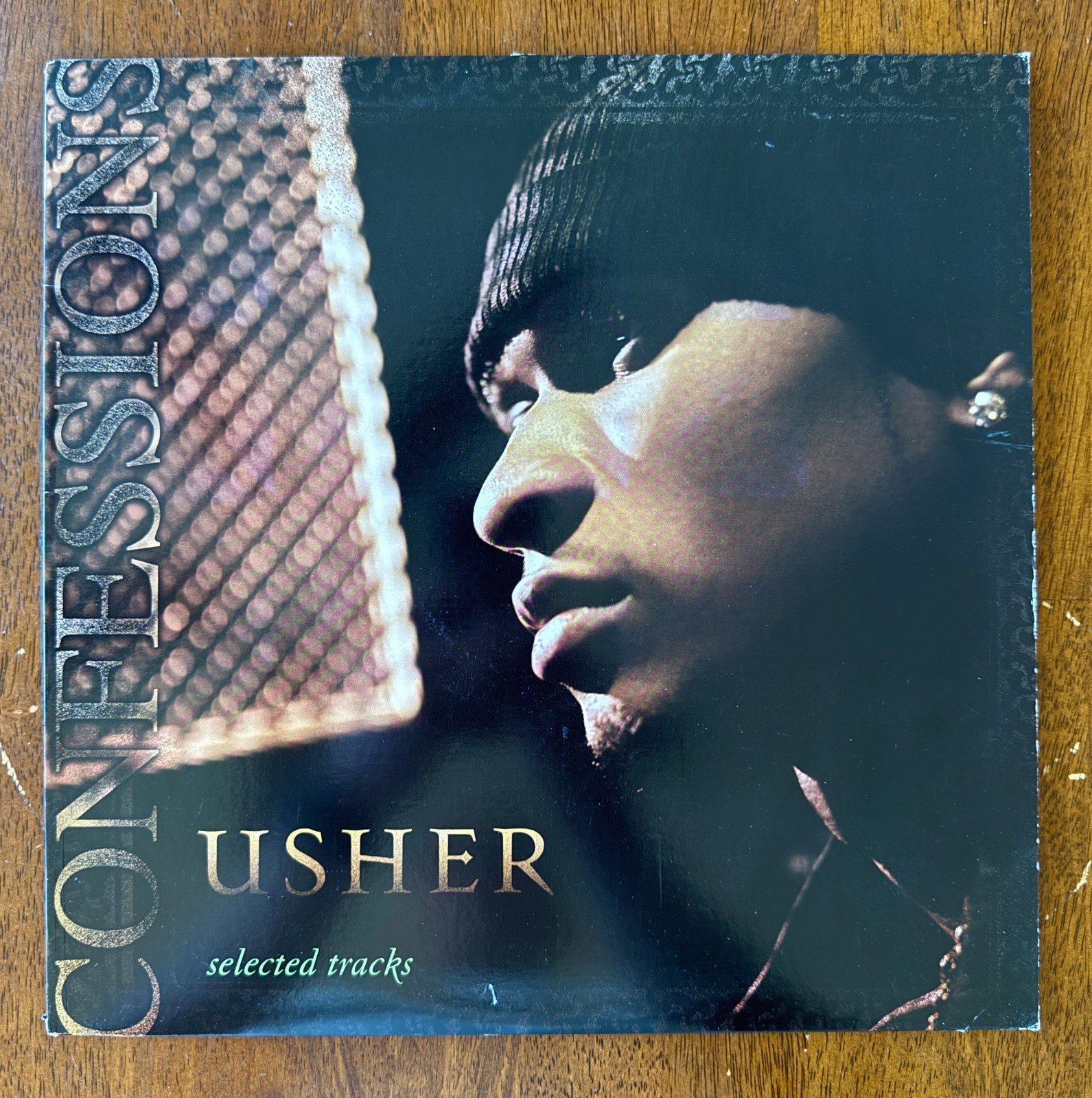 Usher – Confessions (Selected Tracks) [2004] 12″ LP Vinyl – Promo, La Face, EX