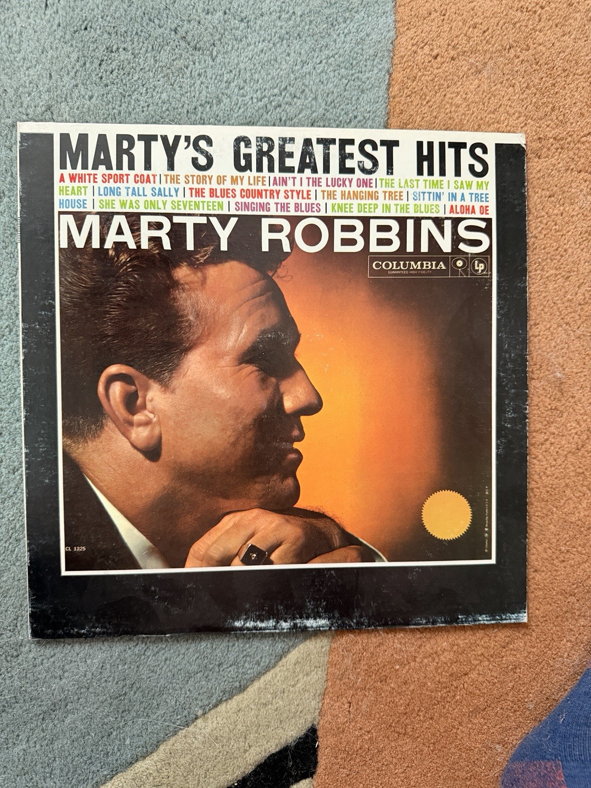 Marty Robbins – Marty’s Greatest Hits | Columbia CL 1325 | 1st Press Mono