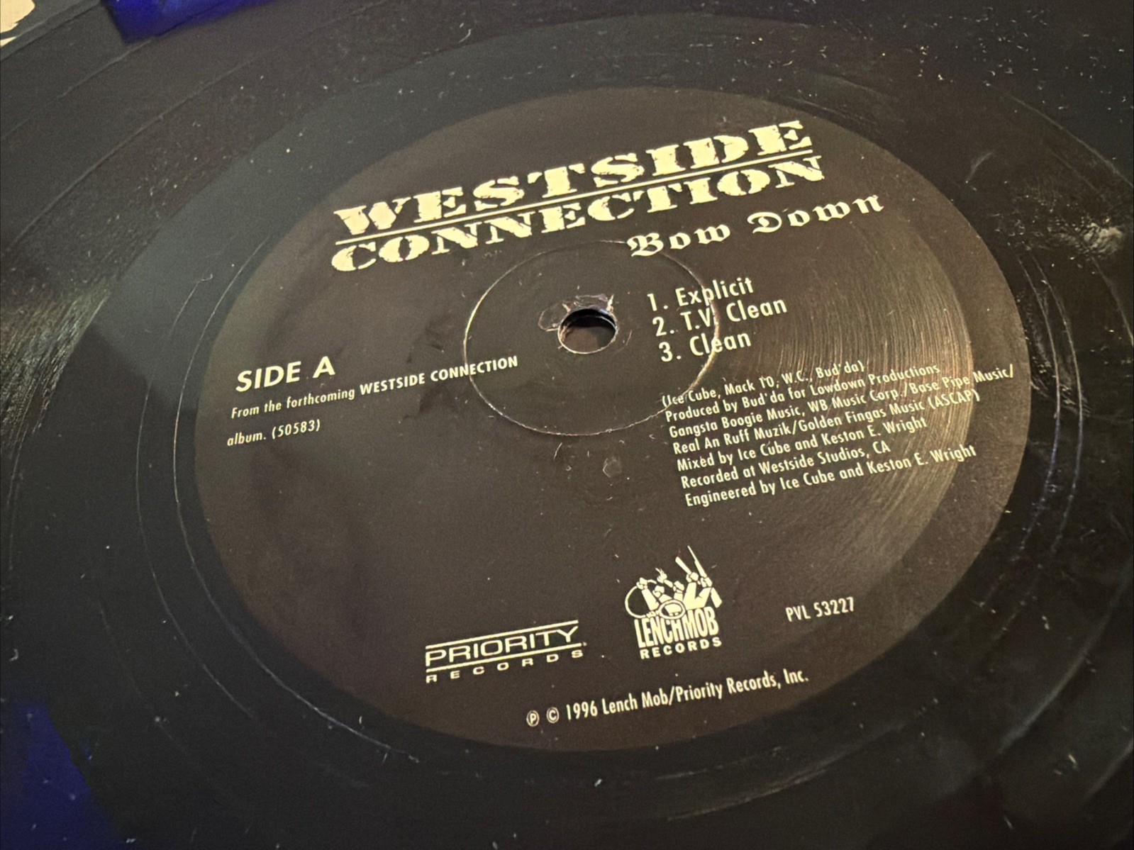 Westside Connection – Bow Down – US Original 12” Vinyl 1996