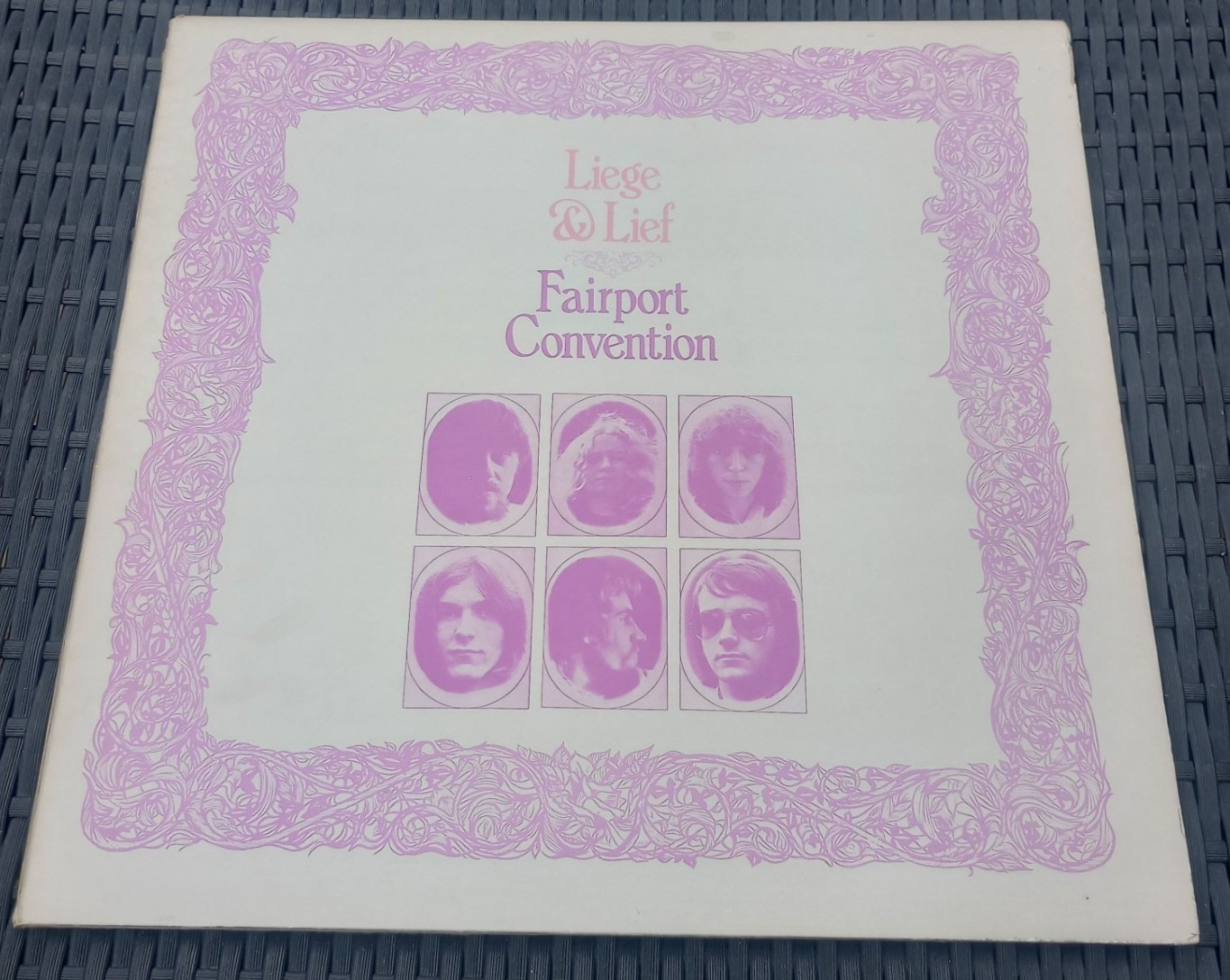 Rare Folk Rock LP Album- Fairport Convention “ Liege & Lief “ – 1969