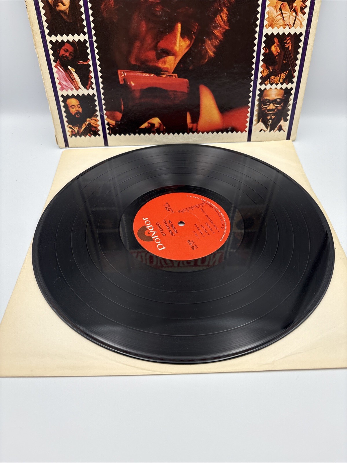 John Mayall, Moving On, Polydor Records PD 5036, 1972, Electric Blues, Fusion-VG