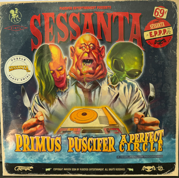 Primus / Puscifer / A Perfect Circle – Sessanta EPPP – Purple Party Swirl